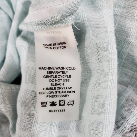 VINCE CAMUTO 3/4 Flutter Bell Sleeve Top Size 1X - Picture 8 of 9